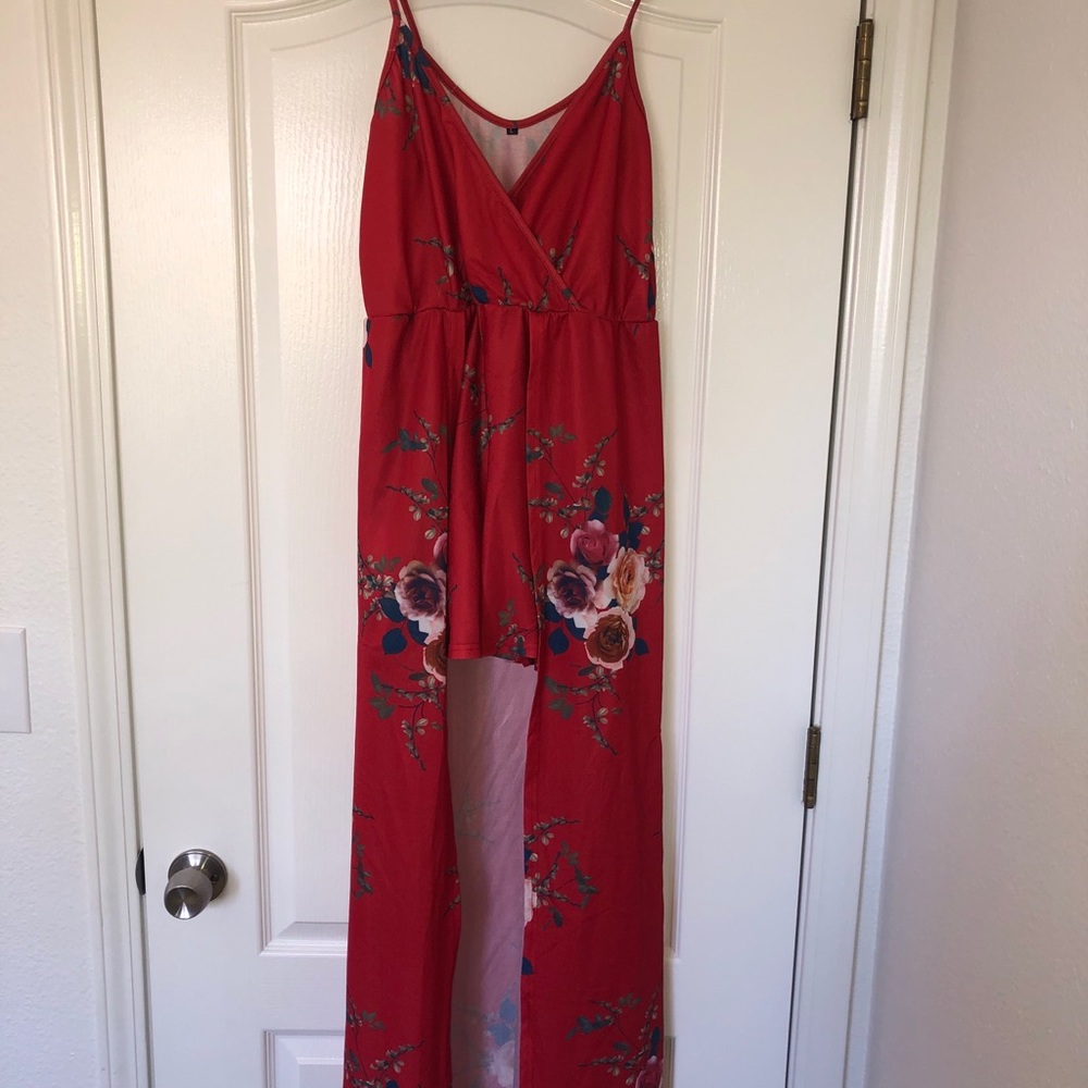 Romper with skirt